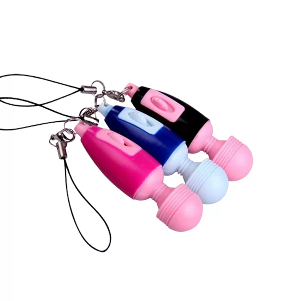 Mini Massage Vibrating Keychain Discreet Portable Adult Toy — photo 7