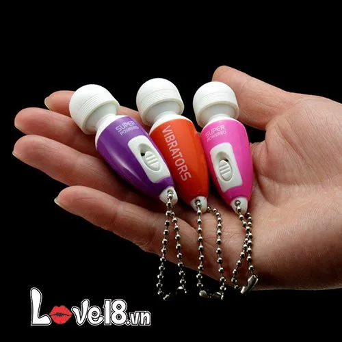 DC40B Mini Silicone Keychain Vibrator Female Couples Sextoy — photo 2