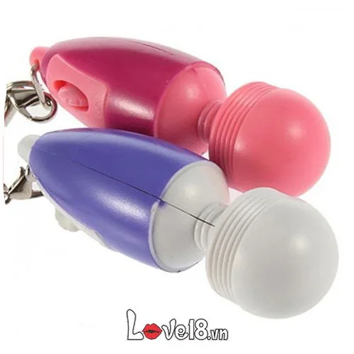 DC40B Mini Silicone Keychain Vibrator Female Couples Sextoy — photo 3