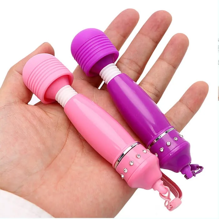 Mini Keychain Vibrator with Strong Vibration, Portable — photo 2