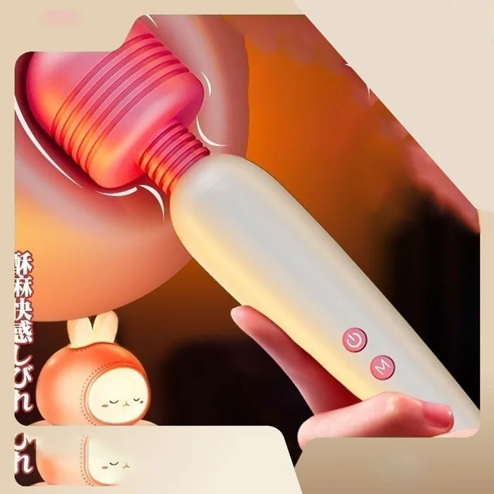 Mini G-Spot Vibrating Wand with Silicone Head + Charger — photo 3