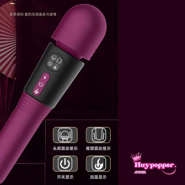 Discreet Microphone Shaped Dual Head Love Vibrator — photo 5