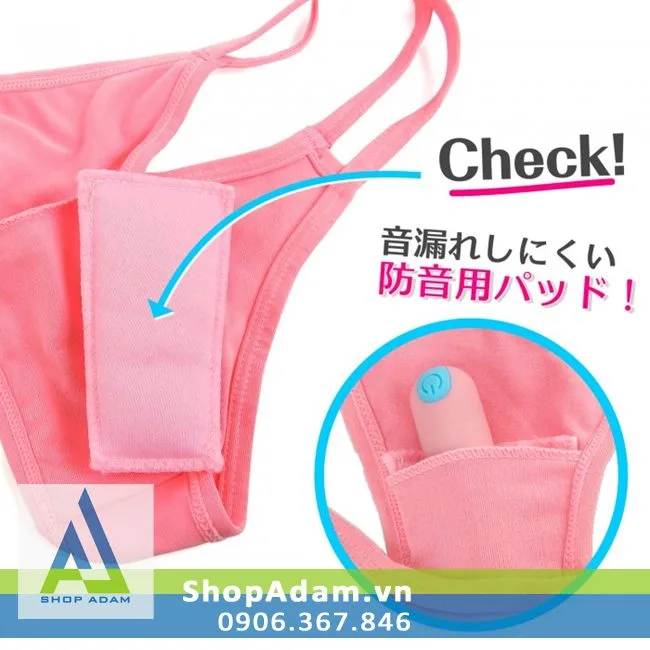 Docodemo Ultra Strong Remote Control Vibrating Panty Toy — photo 2