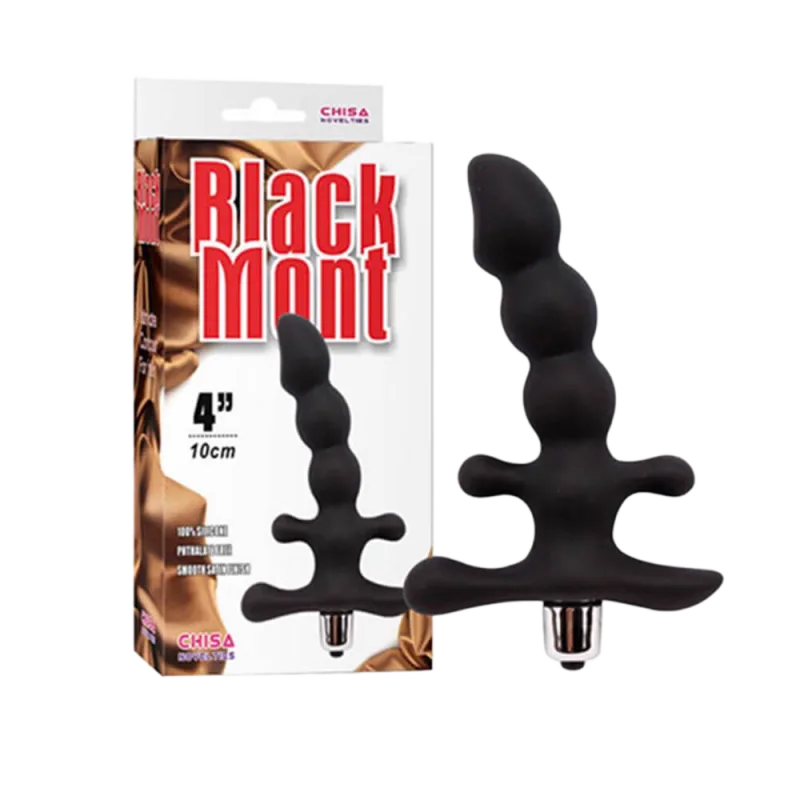 Chisa Black Mont Anal Vibrator Stimulating Sex Toy