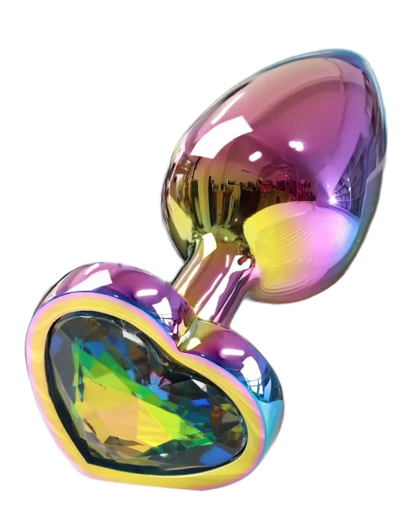 Chisa Matrix Mont Luxury Stainless Steel Butt Plug Shiny