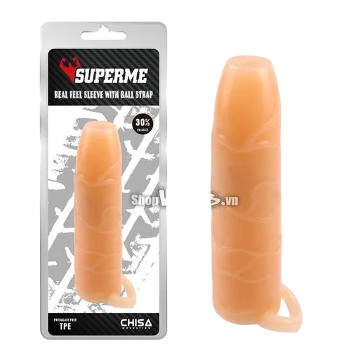 Chisa Open Tip Strap-On Condom Enhancer