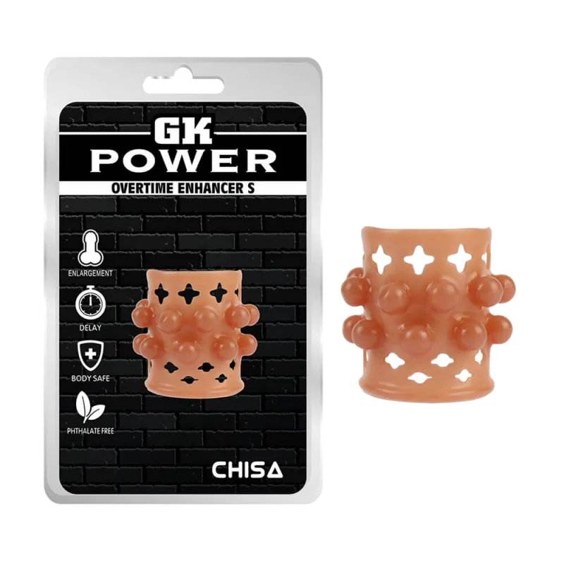 Chisa Overtime Enhancer S Textured Silicone Penis Sleeve