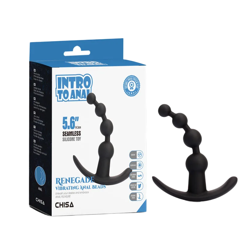 Chisa Renegade 10 Mode Waterproof Anal Beads Vibrator