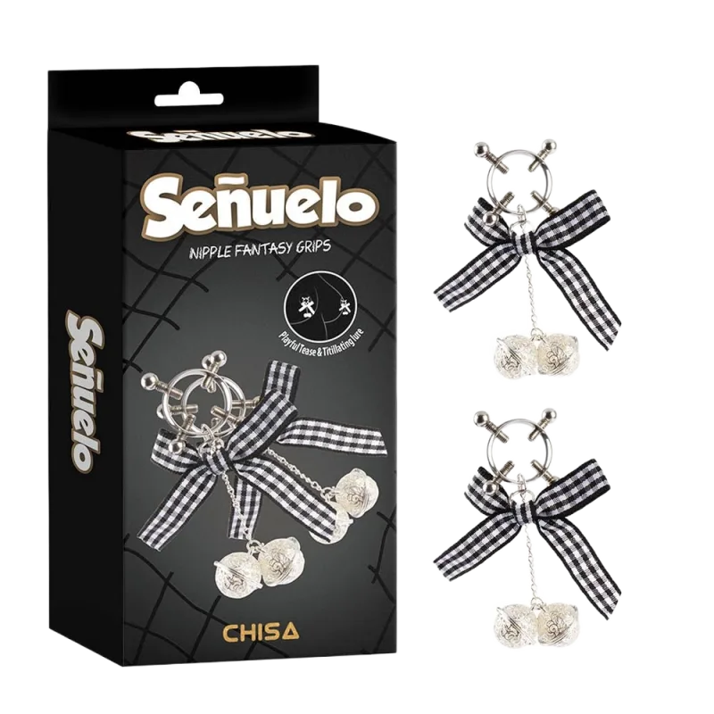 Chisa Senuelo Nipple Clamps BDSM Fantasy Grips