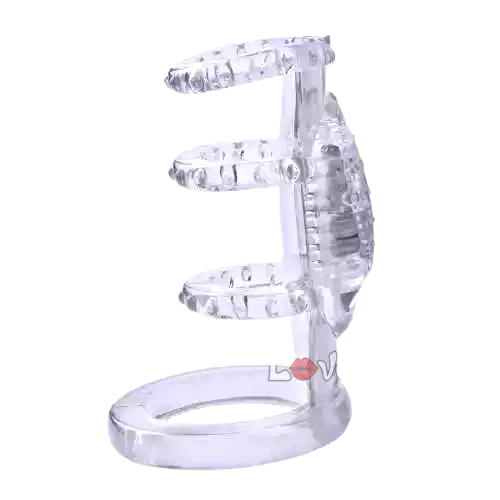 Chisa Triple Penis Ring Vibrating Male Pleasure Enhancer