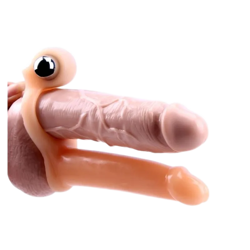 Chisa Ultra-Soft Vibrating Strap-On Dildo with Remote