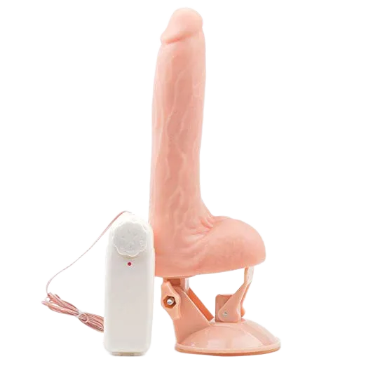 Chuck Suction Cup Dildo Unique Design Fun Female Sex Toy