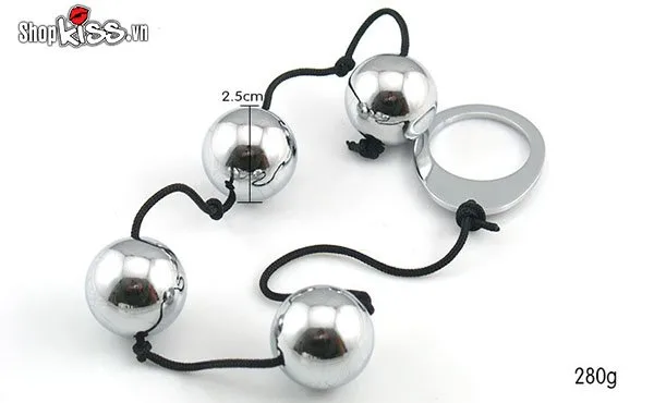 Stainless Steel 2.5cm Anal Beads for Couples — photo 4