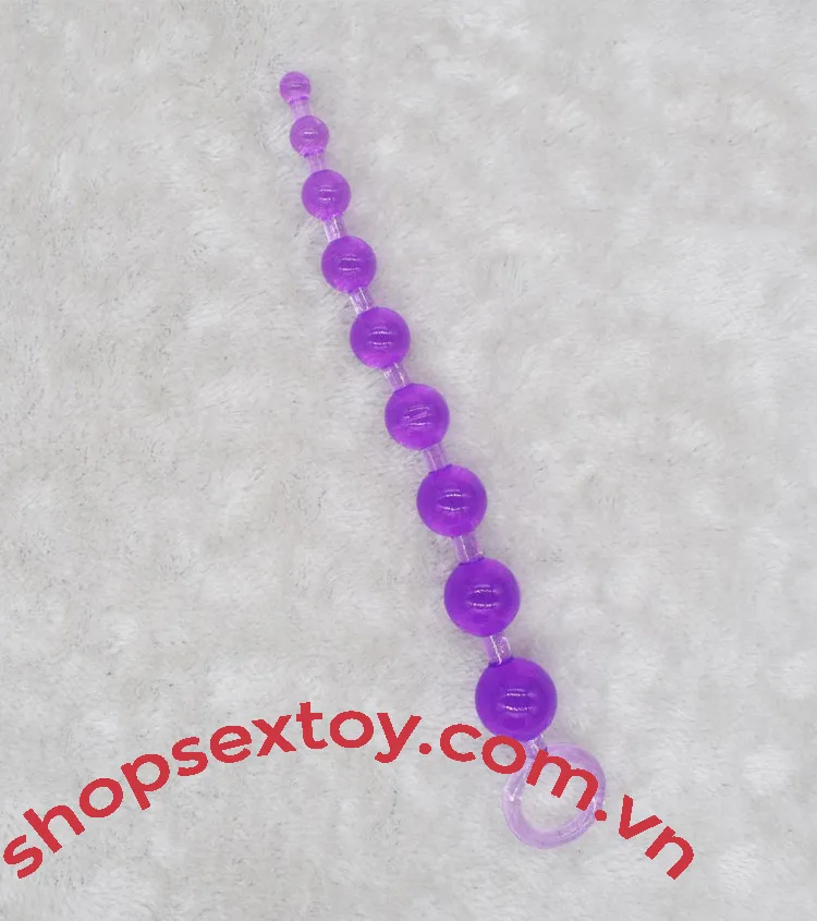 Soft Rubber Anal Beads AN 05 for Comfort & Effective Pleasure — photo 4