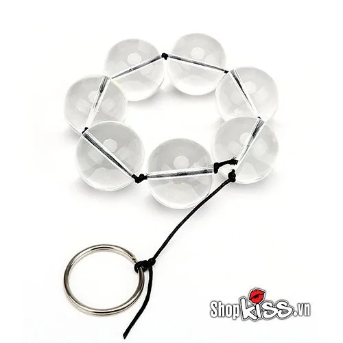 Glass Anal Beads Stimulator Pleasure Toy for Men Women Gay — photo 3