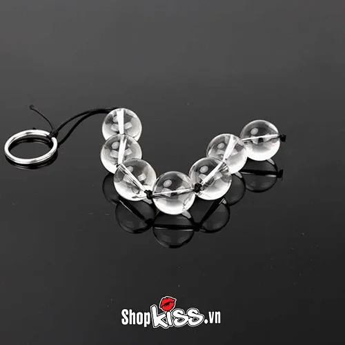 Glass Anal Beads Stimulator Pleasure Toy for Men Women Gay — photo 4
