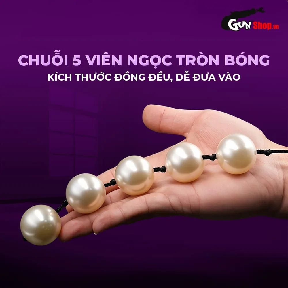 Shelly Play Pearl Beads Anal Stimulator Safe Pleasure — photo 6