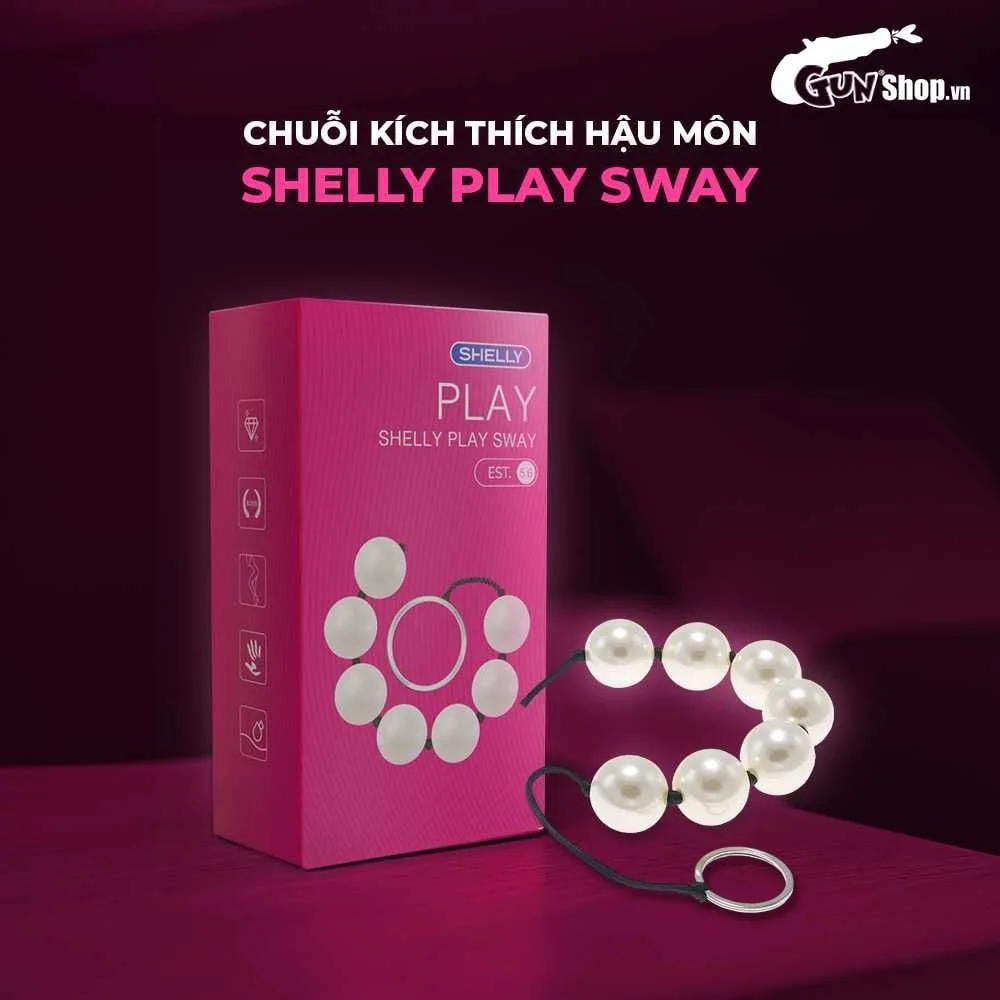 Shelly Play Sway Anal Beads 24mm Relaxing Pleasure Toy — photo 3