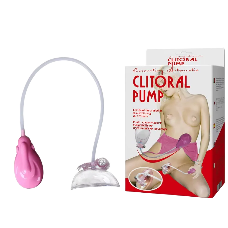 Clitoral Pump Vibrator Soft Silicone Intense Pleasure