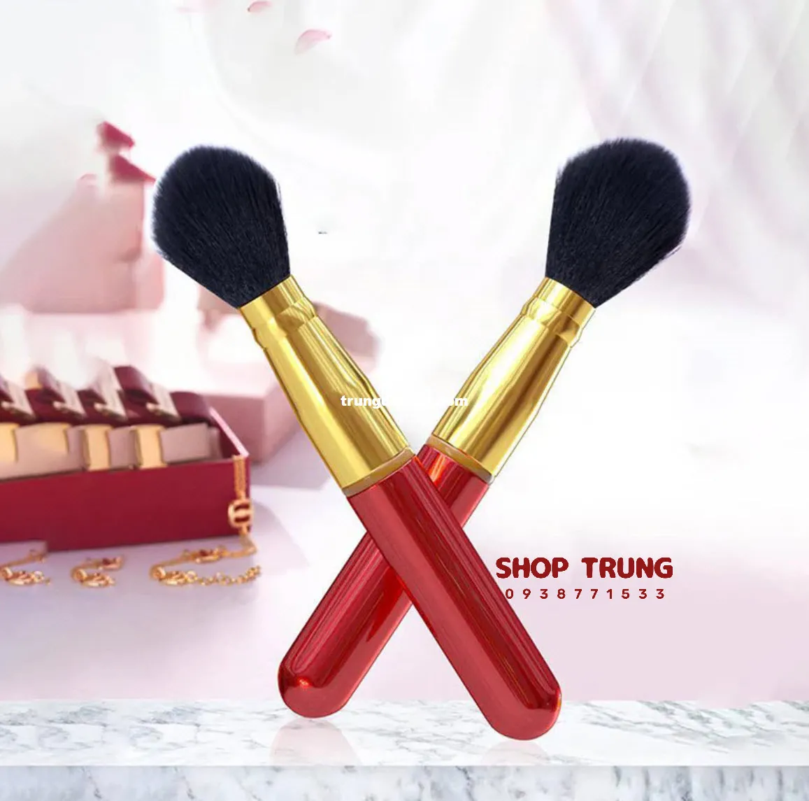 Discreet Vibrating Makeup Brush Adult Toy Secret Pleasure — photo 4