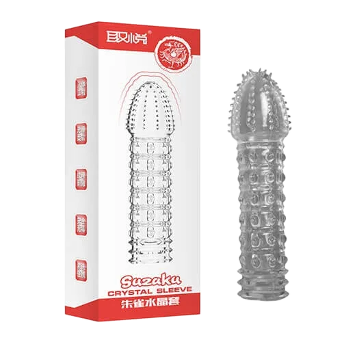 CoBiiy Textured Condom Soft Flexible Silicone Enhance Size