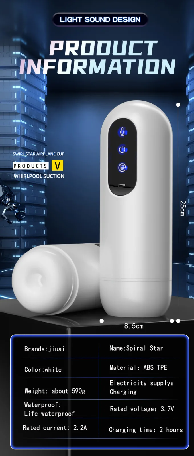Japanese Automatic Heating Suction Cup Vibrator — photo 4