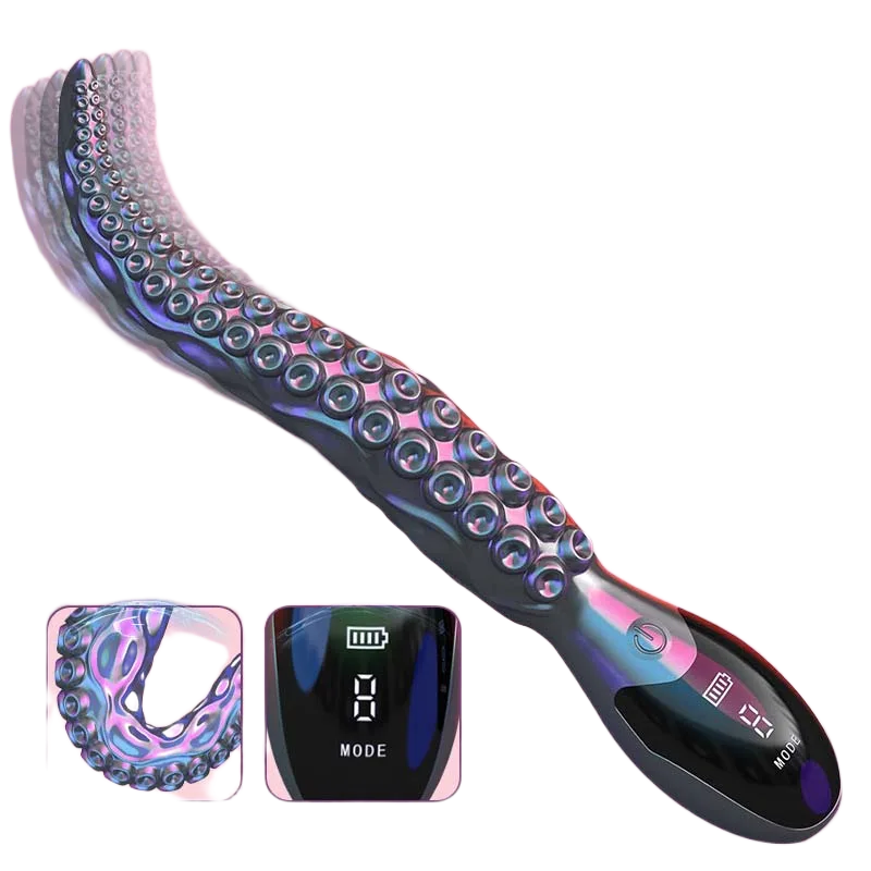 COC Octopoda Soft Multi Stimulating Tongue Licker Vibrator