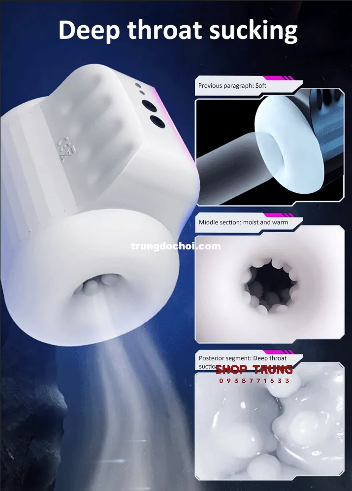 Silicone Masturbation Cup Multiple Modes Soft Handheld Toy — photo 3