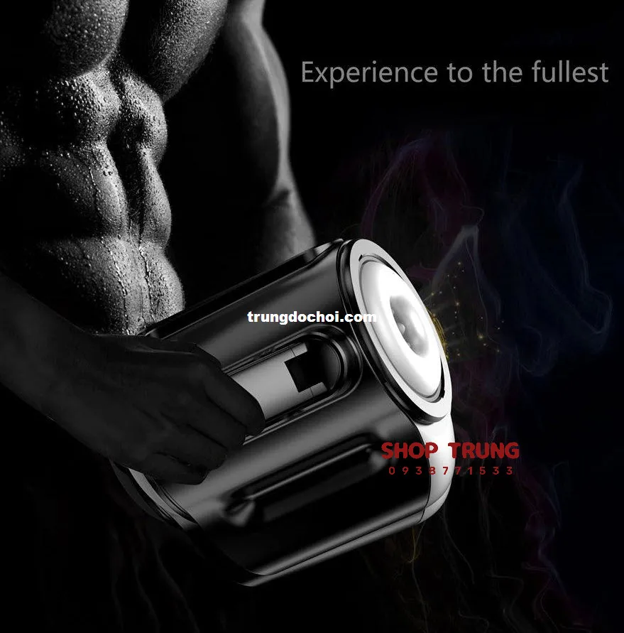 Both Hand Handheld Vibrating Squeezing Masturbation Cup — photo 5