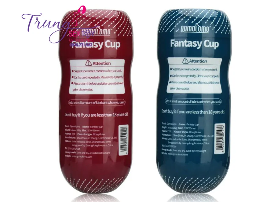 High Quality Silicone Male Masturbation Cup Red Blue — photo 7