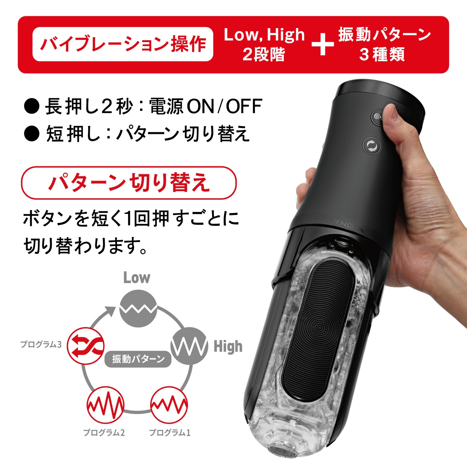 Flip Zero Electronic Vibrotation Rotating Vibrator — photo 4