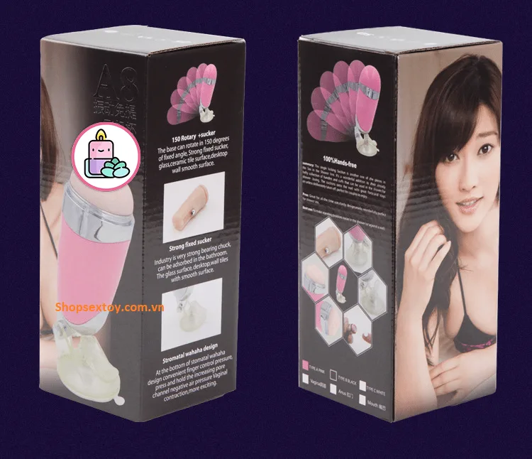 CTD A8 Wall-mounted Vibrating Male Masturbator Soft Silicone — photo 4