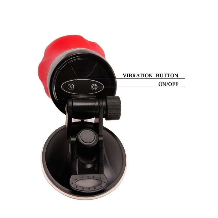 AD45B Suction Vibrating Anal Masturbator Wall Mount for Men — photo 5