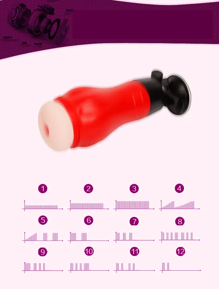 AD45B Suction Vibrating Anal Masturbator Wall Mount for Men — photo 6