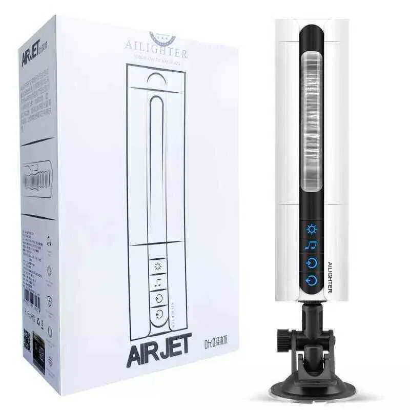 Ailighter Air Jet Heated Compact Male Masturbator Cup — photo 2