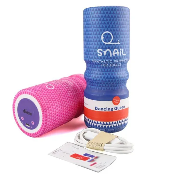Snail Dancing Queen 20 Mode Rechargeable Transparent Masturbator — photo 4
