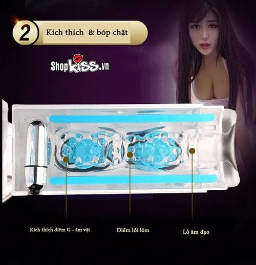 Japanese Dual Vibrating Wall-Mount Male Masturbator Cup — photo 4