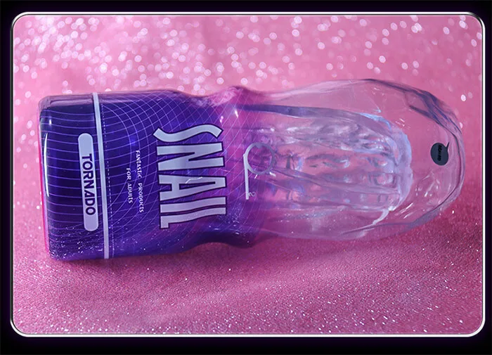 Snail Transparent Silicone Masturbation Cup Ultra Realistic — photo 7