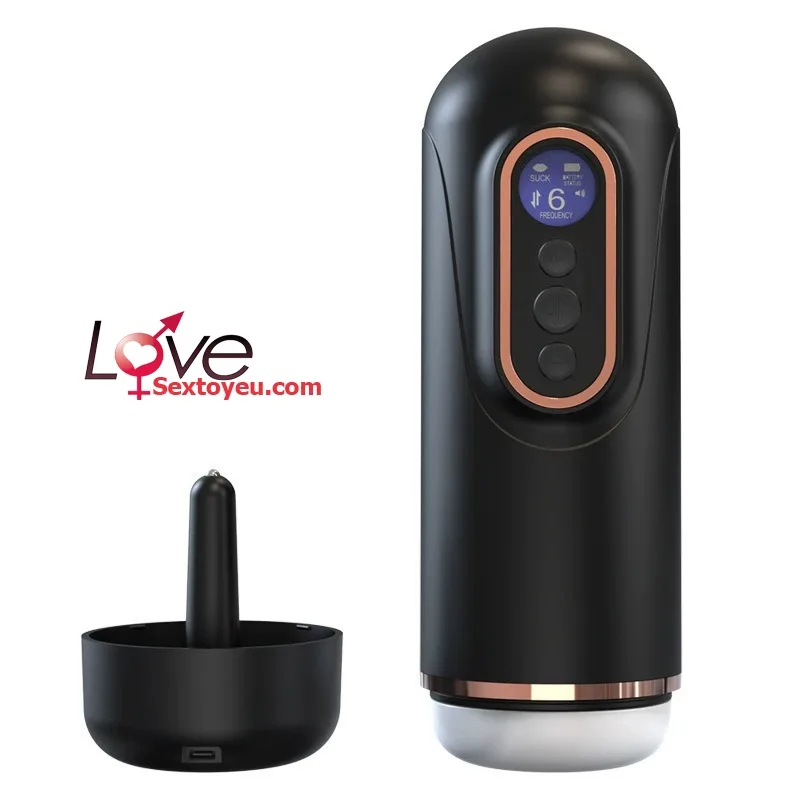 Heated Automatic Masturbator Cup with Thrusting Vibration — photo 2