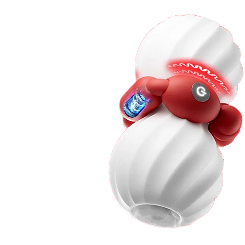 COC Tight Dumbbell Male Masturbation Cup Vibrating Sleeve