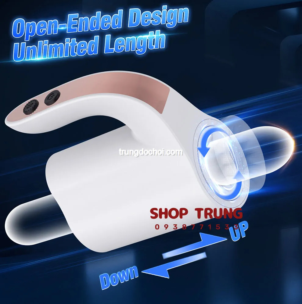 Airplane Male Masturbator 10-Speed Thrust Rotate Pleasure Toy — photo 3