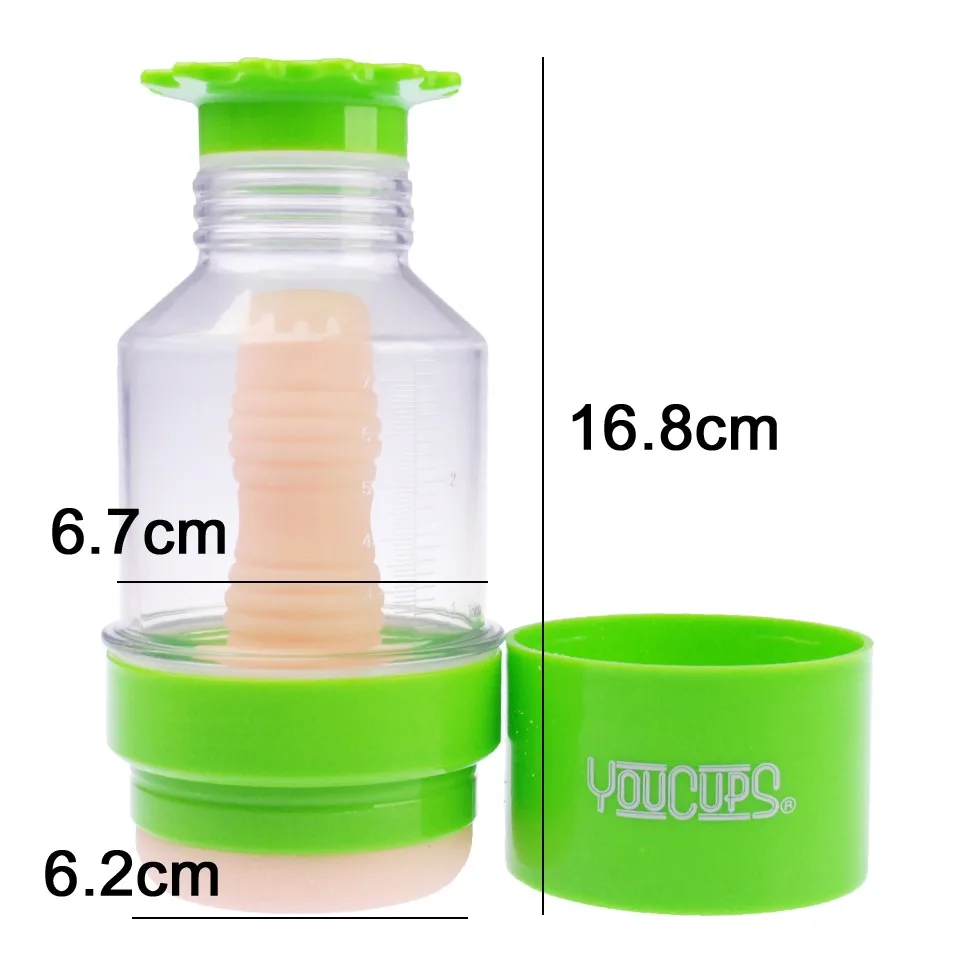 Youcups Water Cup Compact Male Masturbator Warm Filled — photo 4