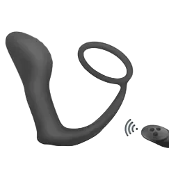 Cock Rings Anal Stimulator 10 Vibration Modes for Pleasure