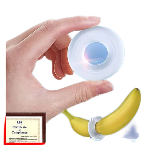 CockTen transparent silicone cock ring for men