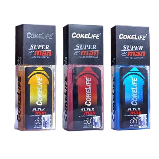 Cokelife Anesthetic Anal Lubricant 85ml Natural Safe Gel