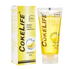Cokelife Banana Scented Lubricant Water-Based Top Intimate Gel