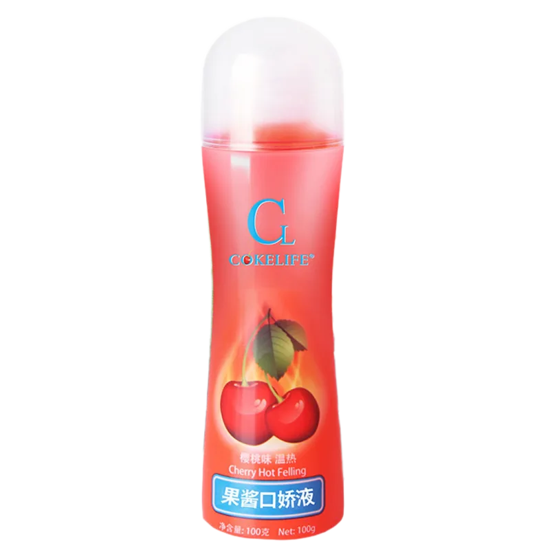 COKELIFE Cherry Scented Silicone Lubricant 100ml Smooth Glide