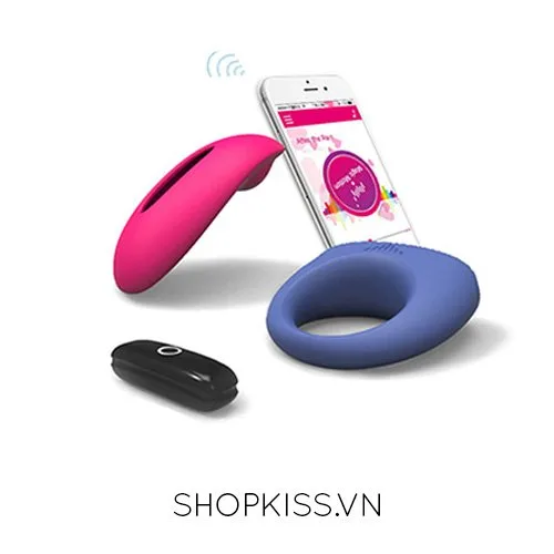 CoupleAppControlVibratingRingAndEggSiliconeSet — photo 2
