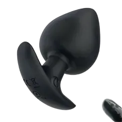 Compact anal plug with 10 vibration modes medical silicone