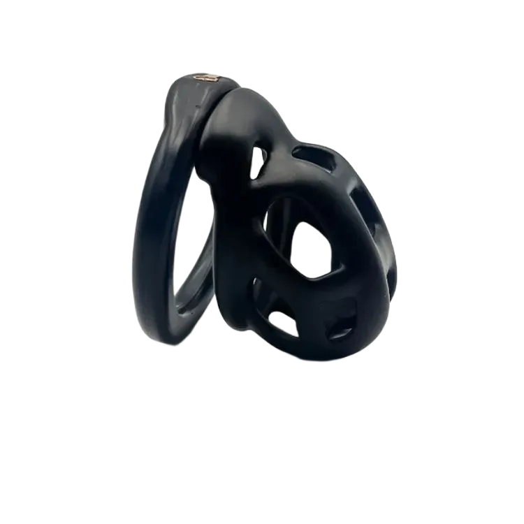 Compact Cobra Carbon Fiber Male Chastity Lock